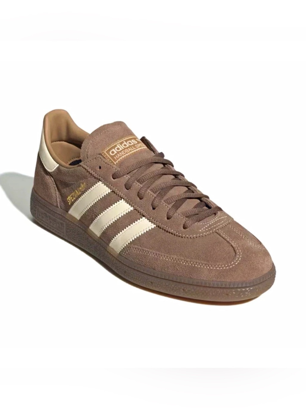 adidas Handball Spezial Men's Suede Low Top Sneakers Brown KK1153 Earth Strata